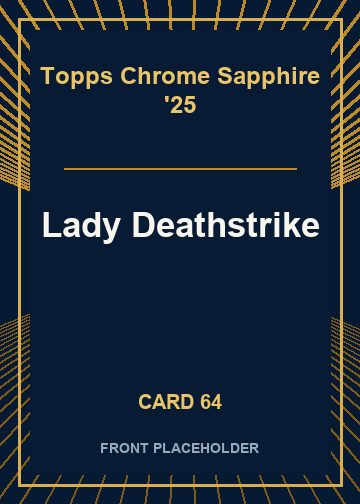 Lady Deathstrike front card image