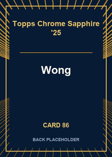 Wong back card image