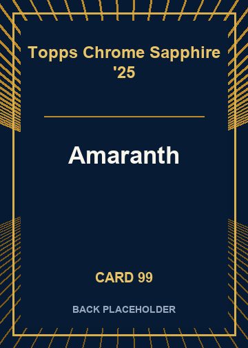 Amaranth back card image