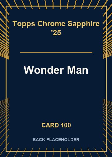 Wonder Man back card image