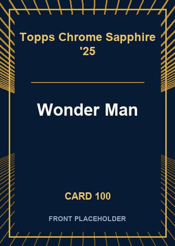 Wonder Man front card image