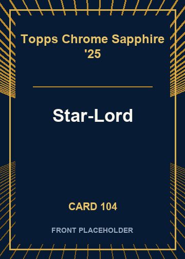 Star-Lord card thumbnail