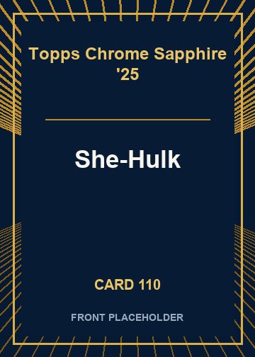 She-Hulk card thumbnail