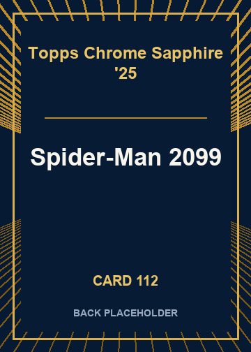 Spider-Man 2099 back card image