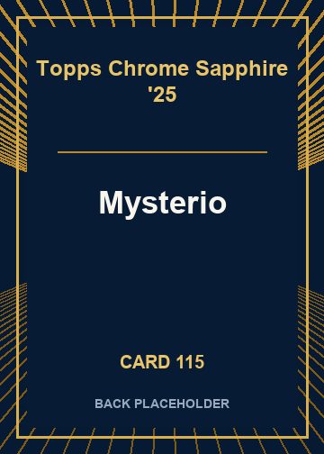 Mysterio back card image