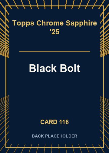 Black Bolt back card image