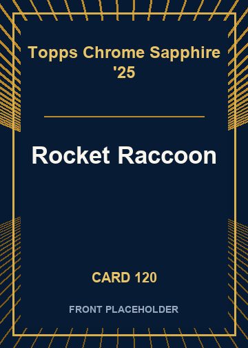 Rocket Raccoon card thumbnail