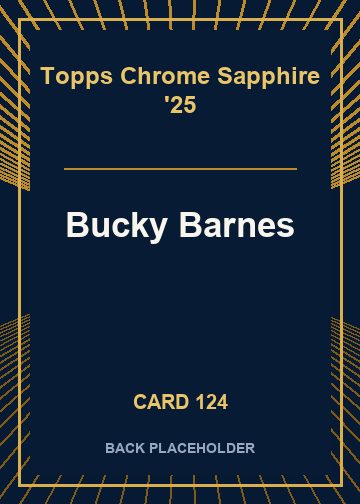 Bucky Barnes back card image
