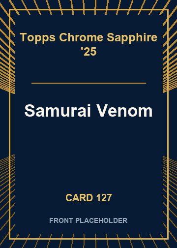 Samurai Venom card thumbnail
