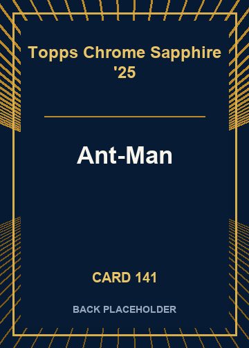 Ant-Man back card image