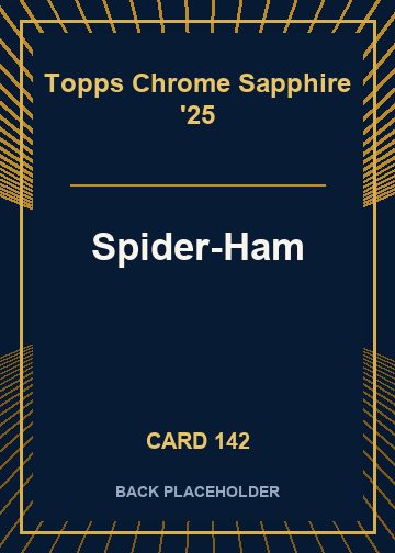 Spider-Ham back card image