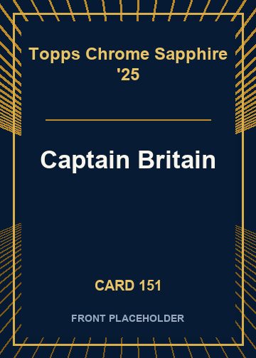 Captain Britain card thumbnail