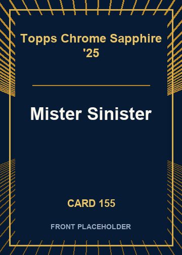Mister Sinister card thumbnail