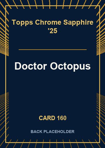 Doctor Octopus back card image
