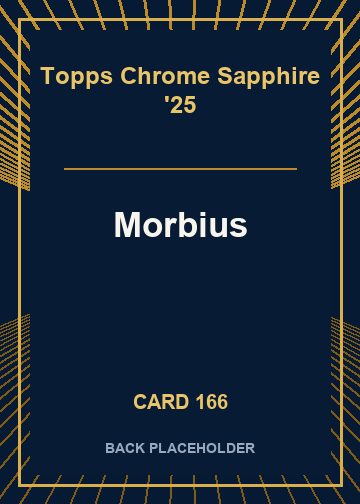 Morbius back card image