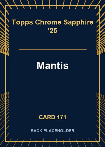 Mantis back card image