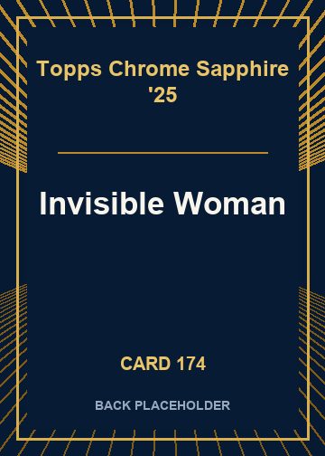 Invisible Woman back card image