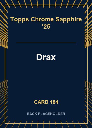 Drax back card image