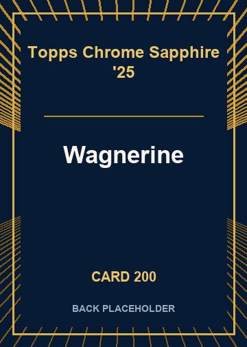 Wagnerine back card image
