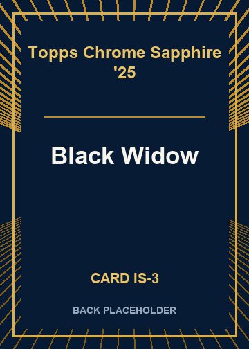 Black Widow back card image