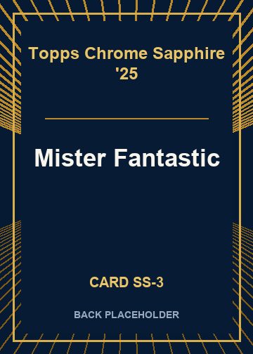Mister Fantastic back card image
