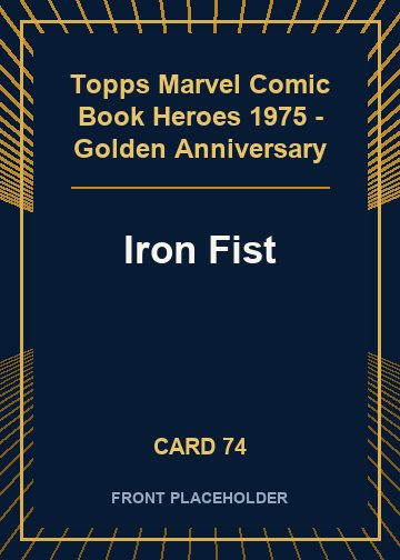 Iron Fist card thumbnail