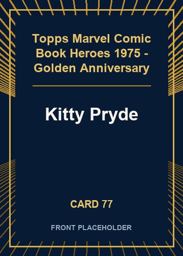 Kitty Pryde card thumbnail