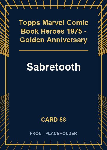 Sabretooth card thumbnail
