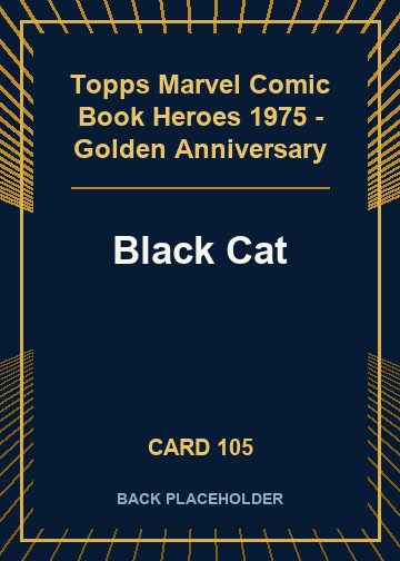 Black Cat back card image