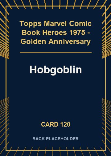 Hobgoblin back card image