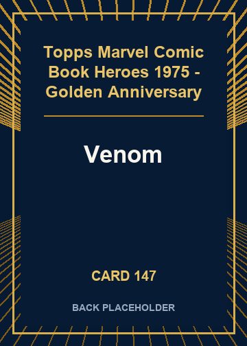 Venom back card image