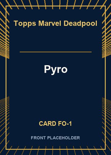 Pyro front card image
