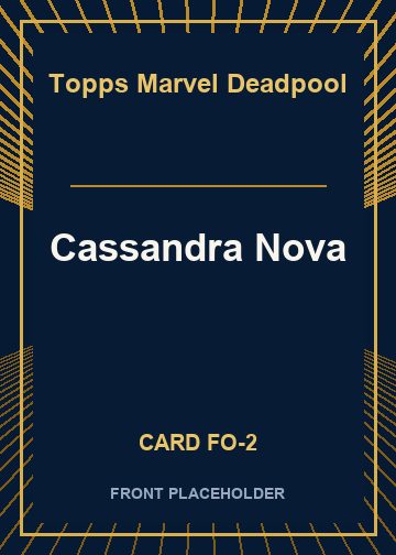 Cassandra Nova card thumbnail