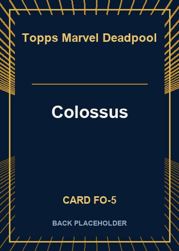 Colossus back card image