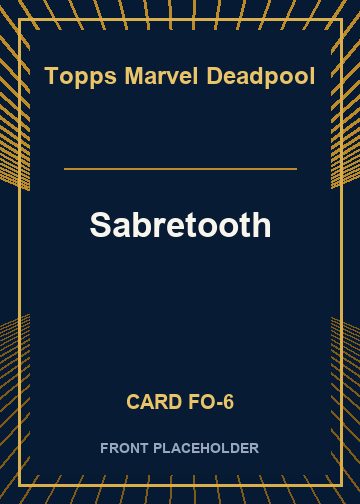 Sabretooth card thumbnail