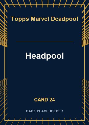 Headpool back artwork