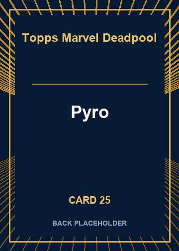 Pyro back artwork
