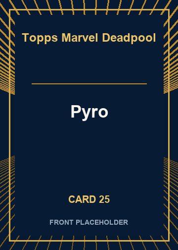 Pyro front artwork