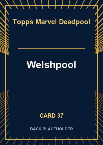 Welshpool back card image