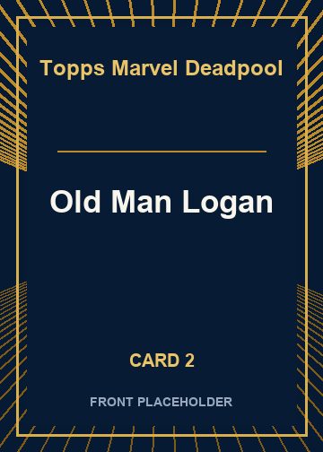 Old Man Logan front artwork