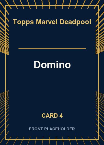 Domino front artwork