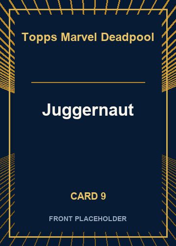 Juggernaut front artwork