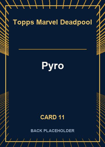 Pyro back artwork