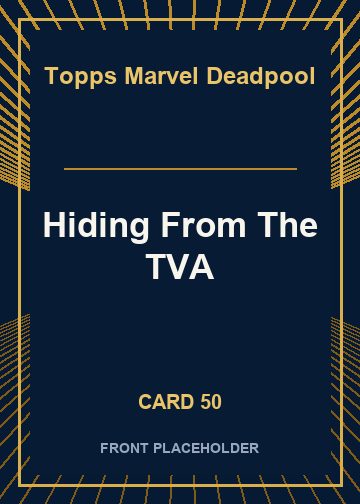 Hiding From The TVA card thumbnail