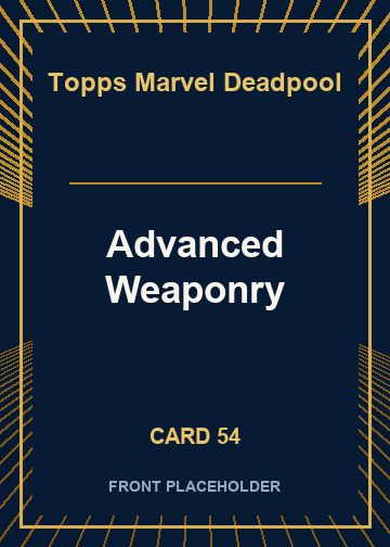 Advanced Weaponry card thumbnail