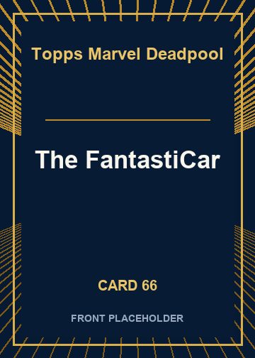 The FantastiCar card thumbnail