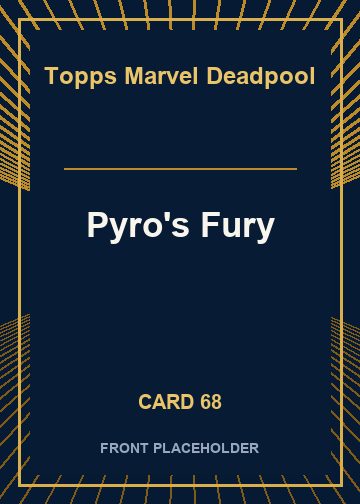 Pyro's Fury card thumbnail