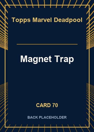 Magnet Trap back card image