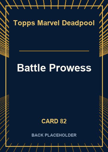 Battle Prowess back card image
