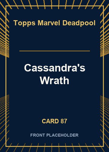 Cassandra's Wrath card thumbnail